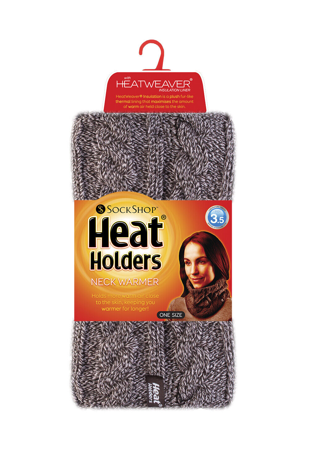 Heat Holders - Womens Thermal Winter Warm Fleece Lined 3.5 TOG Neck Warmer - Picture 14 of 41