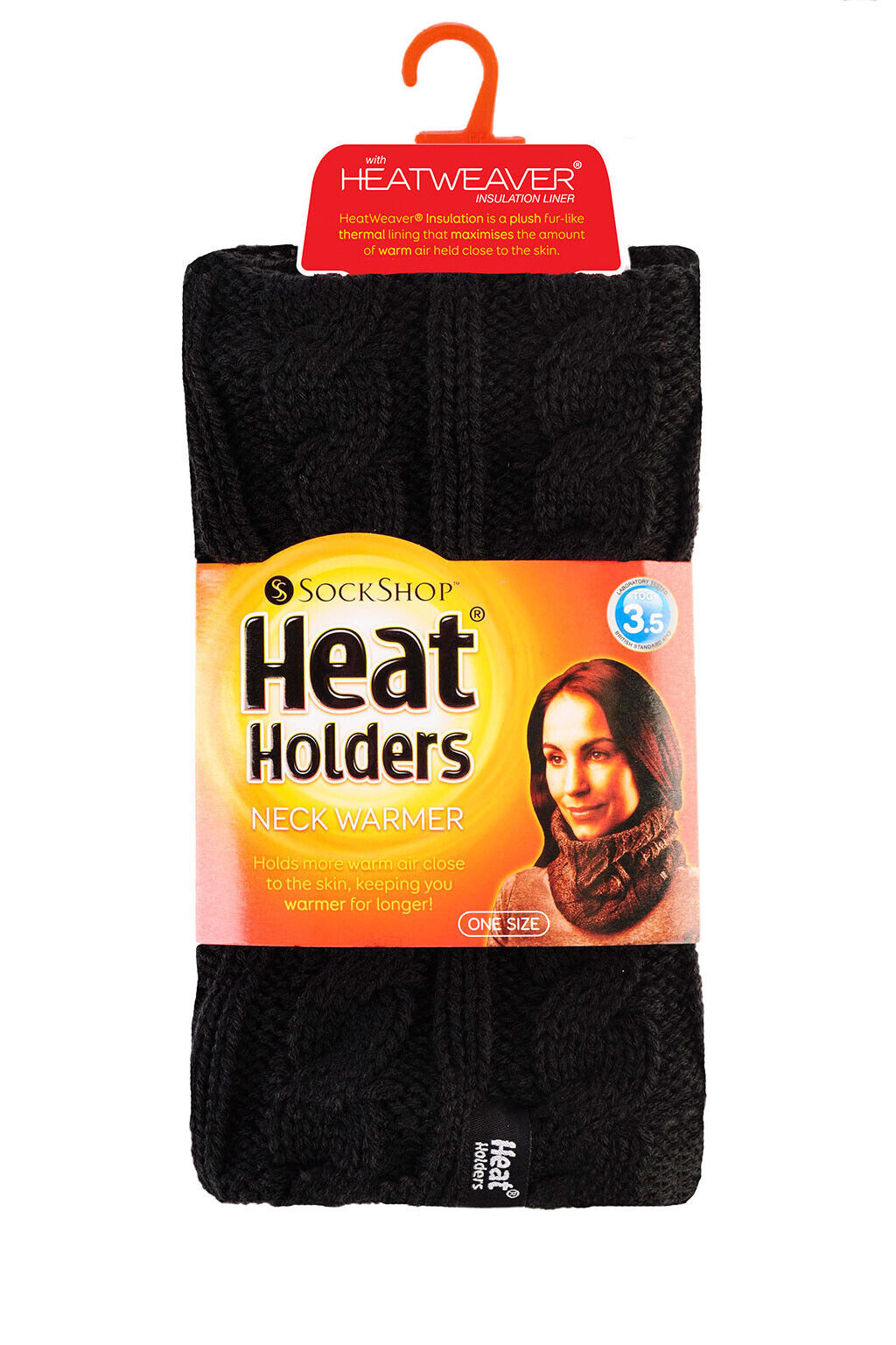 Heat Holders - Womens Thermal Winter Warm Fleece Lined 3.5 TOG Neck Warmer - Picture 17 of 41