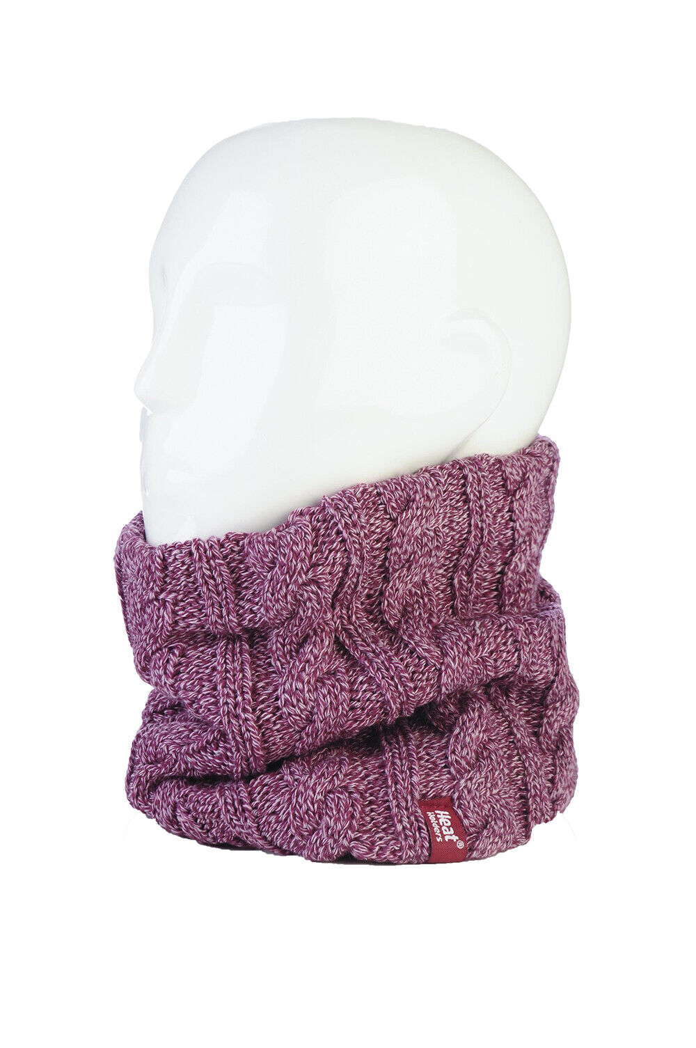 Heat Holders - Womens Thermal Winter Warm Fleece Lined 3.5 TOG Neck Warmer - Picture 25 of 41