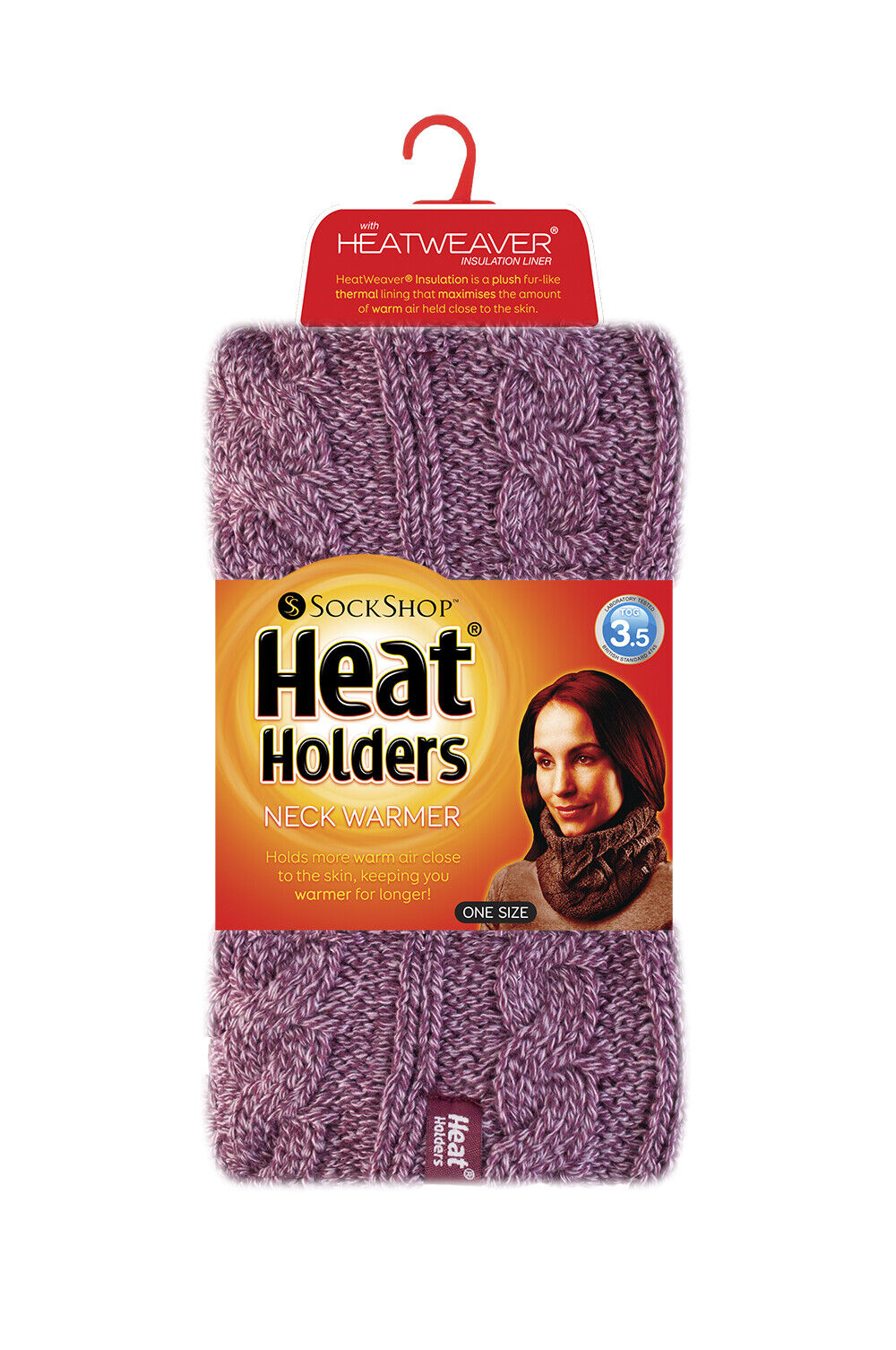 Heat Holders - Womens Thermal Winter Warm Fleece Lined 3.5 TOG Neck Warmer - Picture 26 of 41
