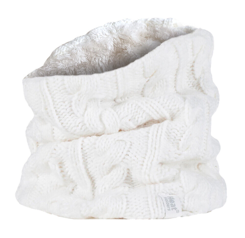 Heat Holders - Womens Thermal Winter Warm Fleece Lined 3.5 TOG Neck Warmer - Picture 27 of 41
