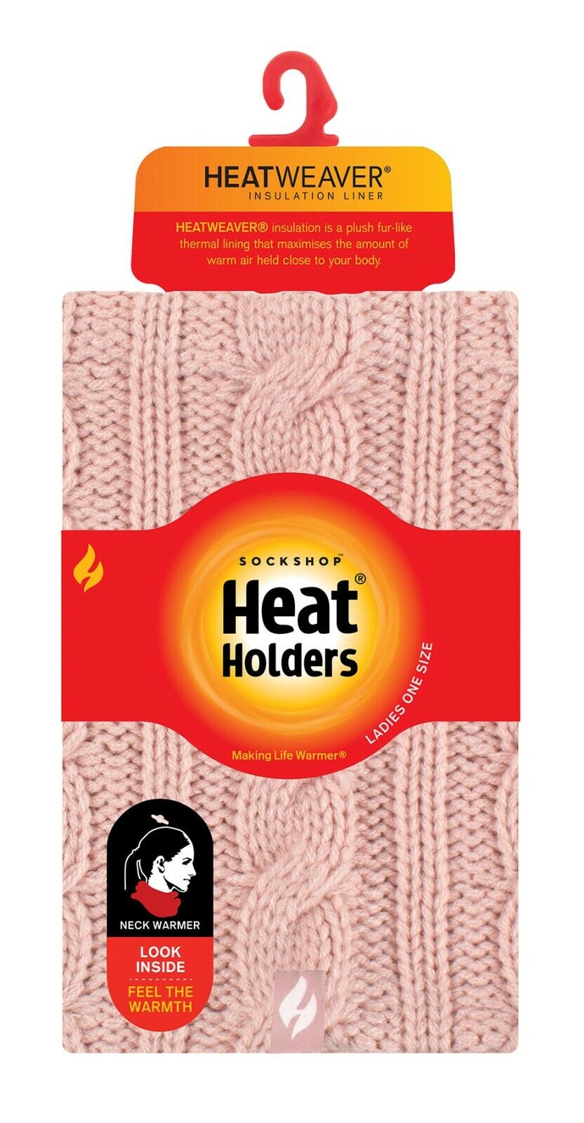 Heat Holders - Womens Thermal Winter Warm Fleece Lined 3.5 TOG Neck Warmer - Picture 41 of 41