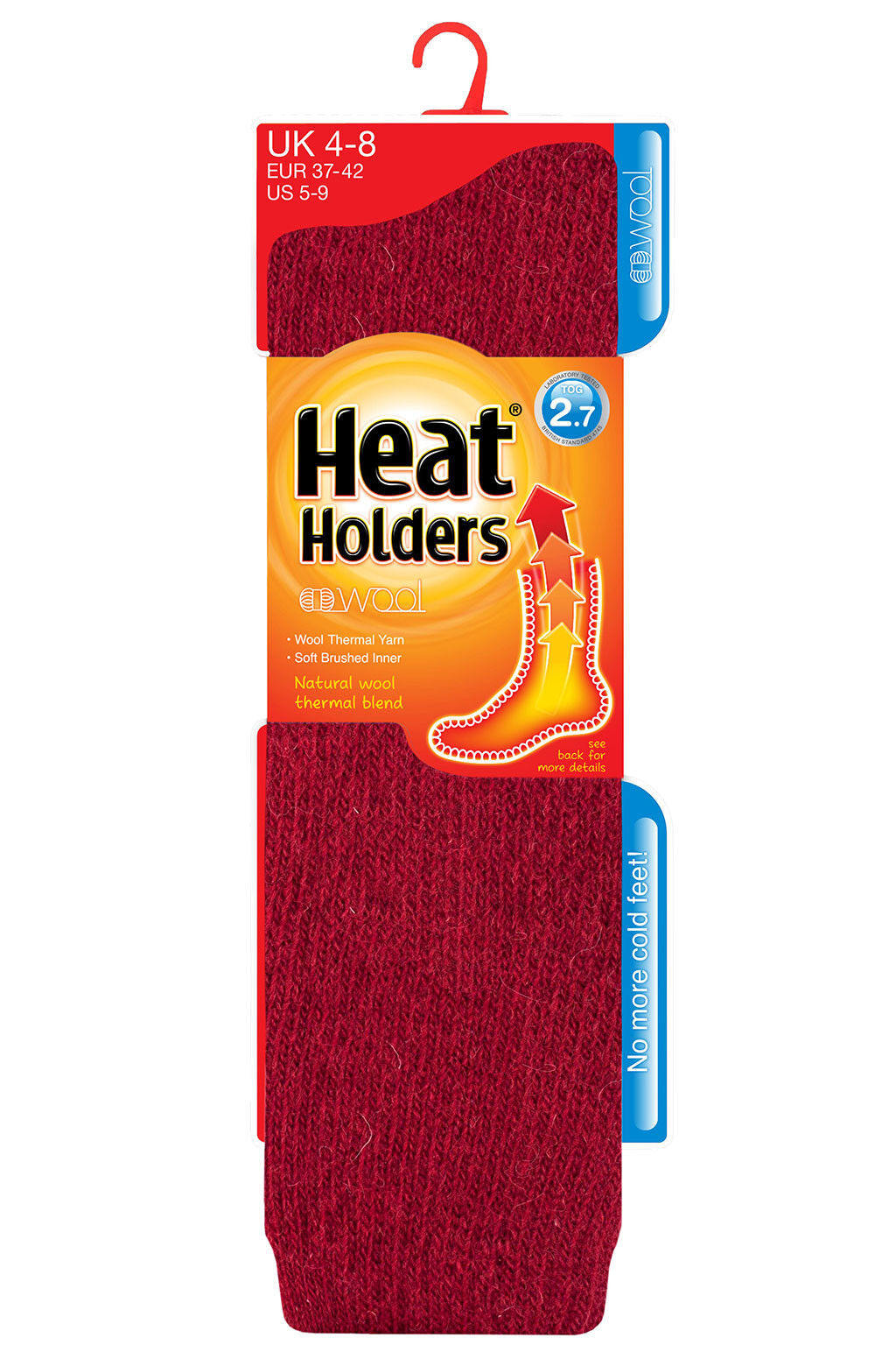 Heat Holders - Womens Thick Winter LONG Wool Knee High Thermal Socks 6 Colors - Picture 7 of 13