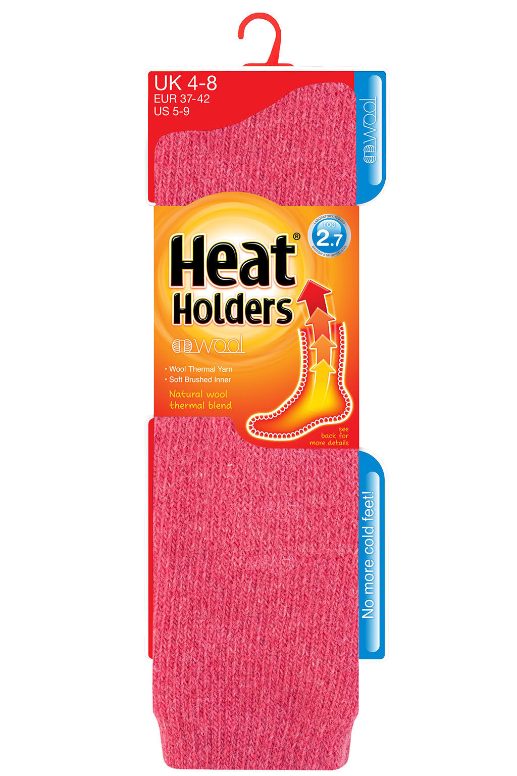 Heat Holders - Womens Thick Winter LONG Wool Knee High Thermal Socks 6 Colors - Picture 9 of 13