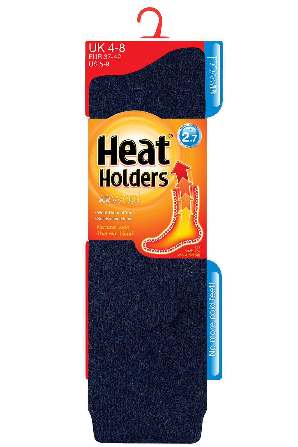 Heat Holders - Womens Thick Winter LONG Wool Knee High Thermal Socks 6 Colors - Picture 11 of 13