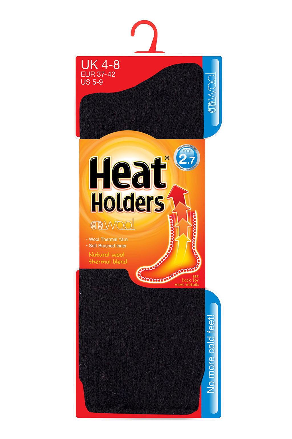 Heat Holders - Womens Winter Warm 2.7 TOG Short cozy Wool Rich Socks - Picture 3 of 13
