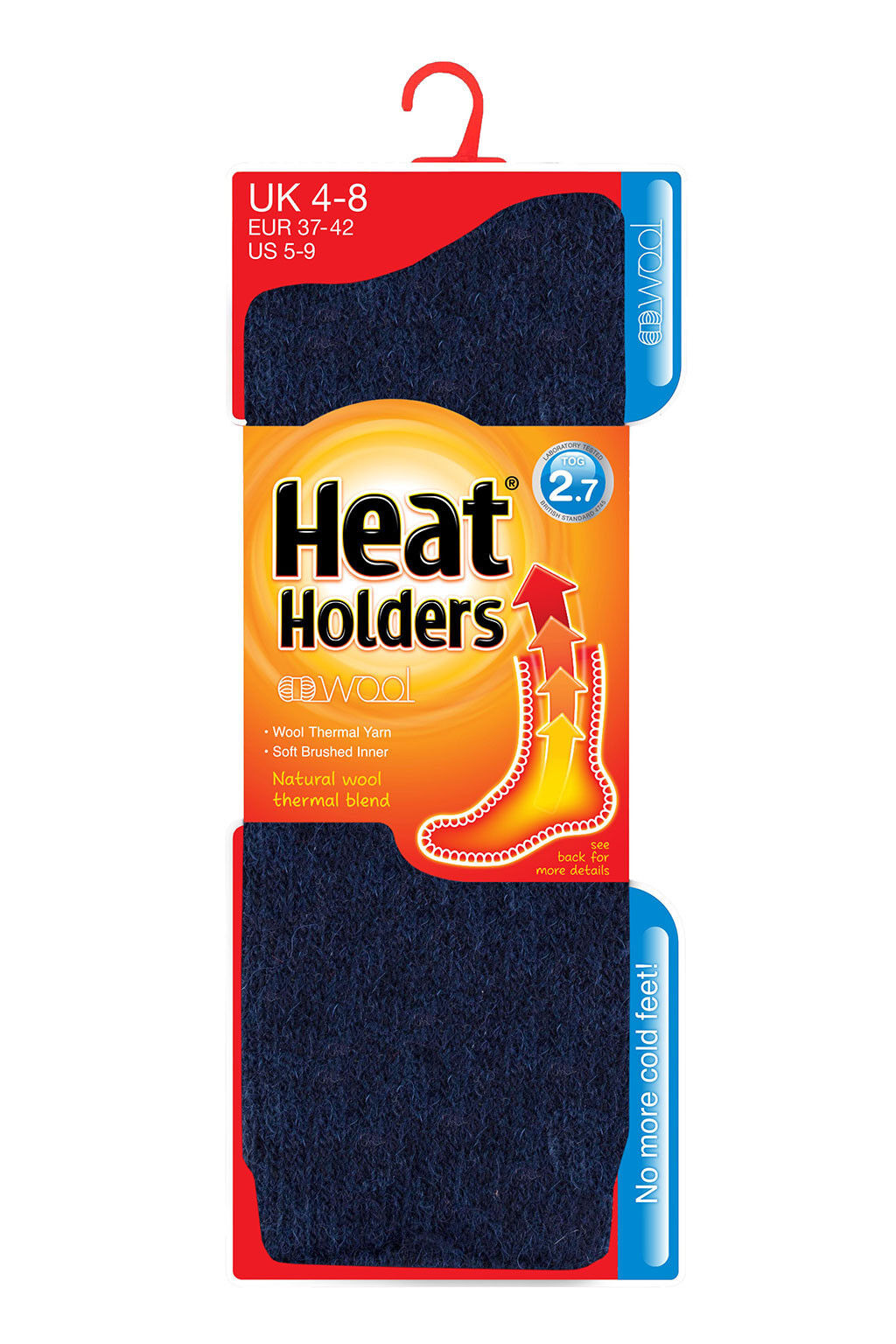 Heat Holders - Womens Winter Warm 2.7 TOG Short cozy Wool Rich Socks - Picture 5 of 13