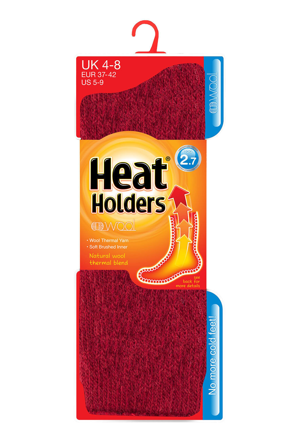 Heat Holders - Womens Winter Warm 2.7 TOG Short cozy Wool Rich Socks - Picture 7 of 13