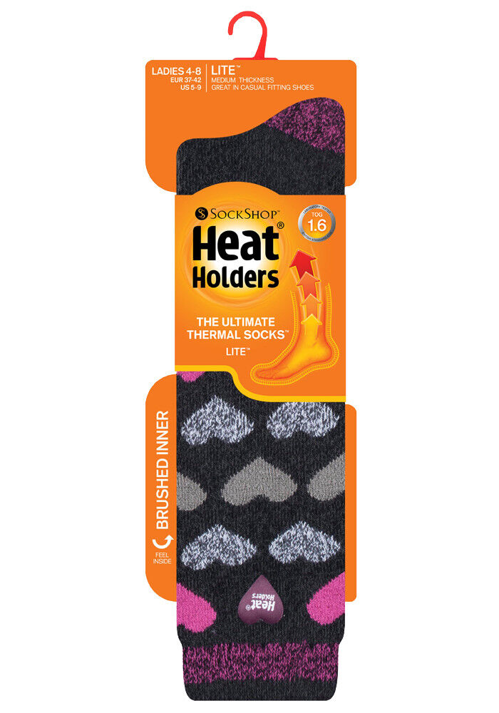 Heat Holders Lite - Women's 1.6 TOG Extra Fantasy Lounges Thermal Socks - Picture 26 of 34