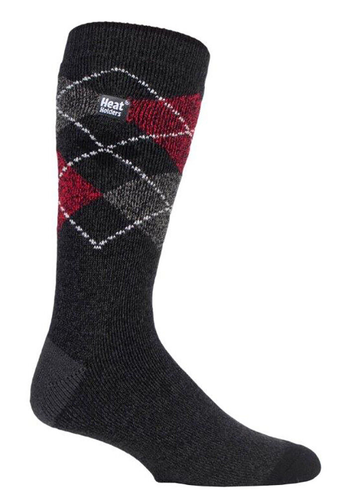 Heat Holders Lite - Men's Warm Fancy Thermal Ghosts Winter Socks - Picture 13 of 30