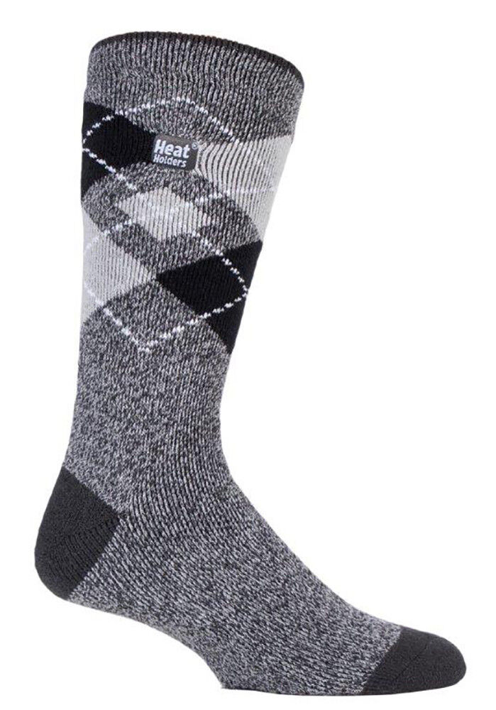 Heat Holders Lite - Men's Warm Fancy Thermal Ghosts Winter Socks - Picture 17 of 30