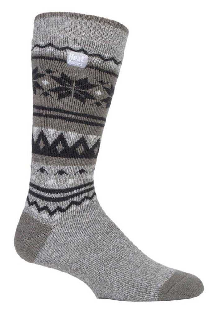 Heat Holders Lite - Men's Warm Fancy Thermal Ghosts Winter Socks - Picture 27 of 30