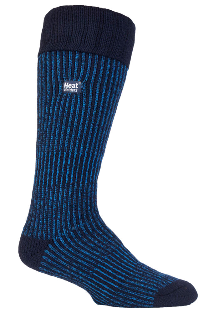 Heat Holders Mens Thermal Long Ribbed Boot Socks 6-11 UK, 39-45 EU, 7-12 US - Picture 3 of 7