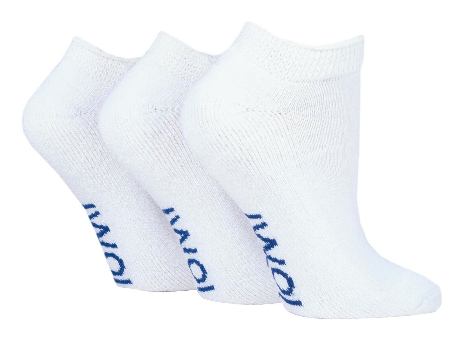 IOMI - 3 Pares Calcetines Deportivos Acolchados para Diabéticos para Pies y Tobillos Hinchados - Imagen 7 de 9