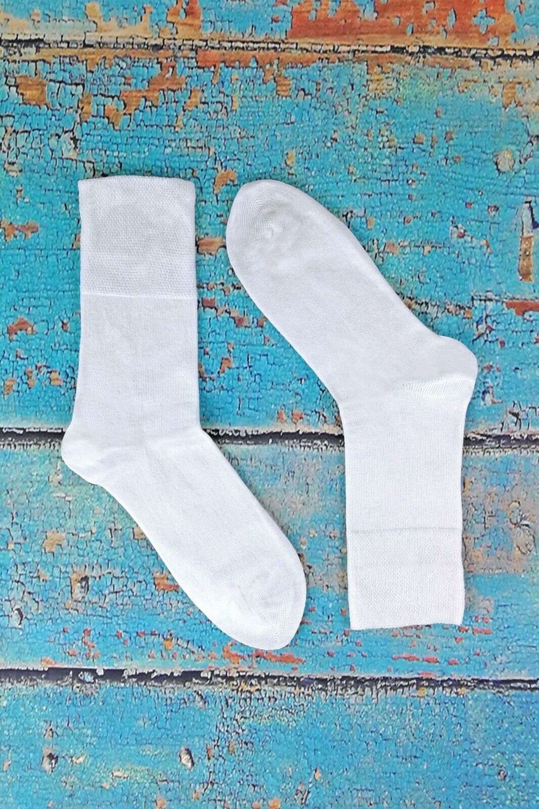 IOMI - 6er pack damen ohne gummi weitschaft baumwolle diabetikersocken 8 farben - Picture 29 of 35