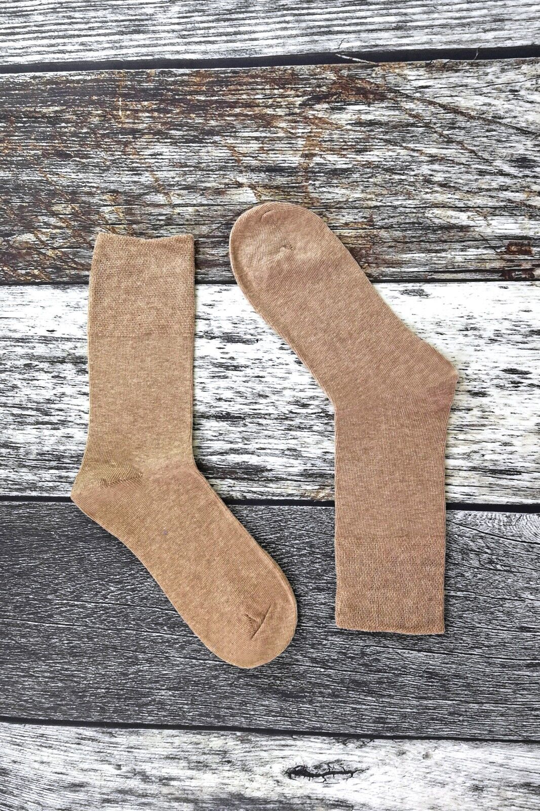 IOMI - 6er-Pack dünne extra breite lose Oberteil nicht elastische Baumwoll-Diabetikersocken für Herren - Bild 13 von 25