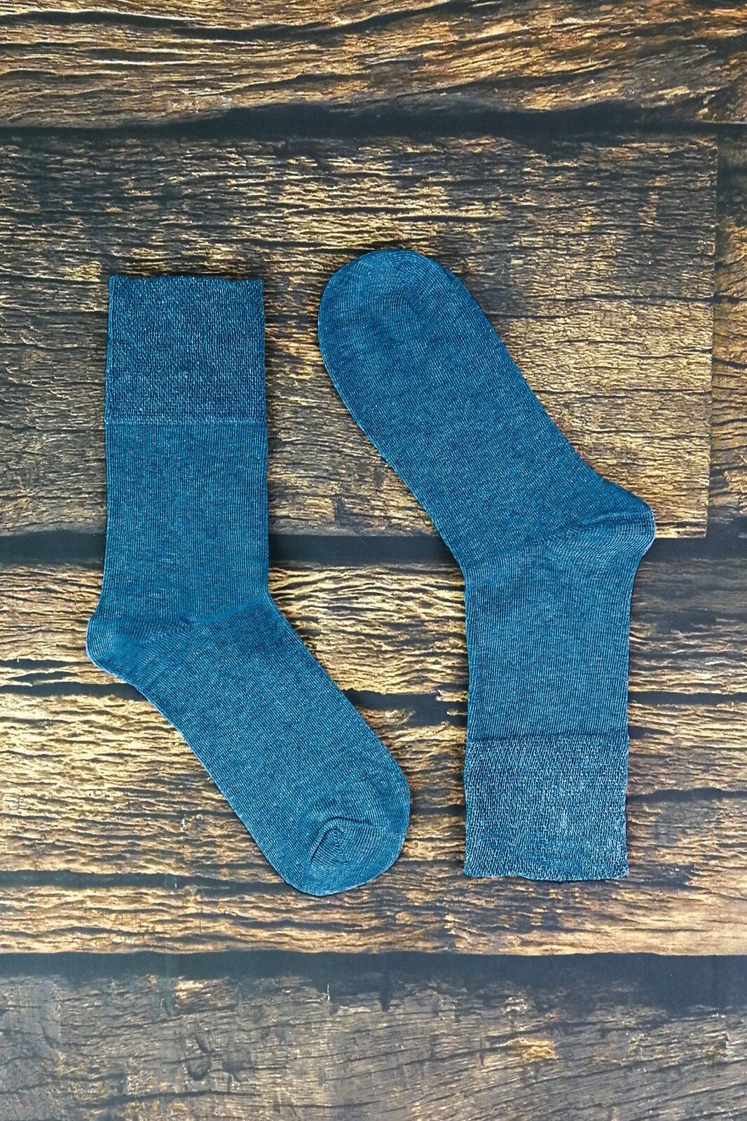 IOMI - 6er-Pack dünne extra breite lose Oberteil nicht elastische Baumwoll-Diabetikersocken für Herren - Bild 19 von 25