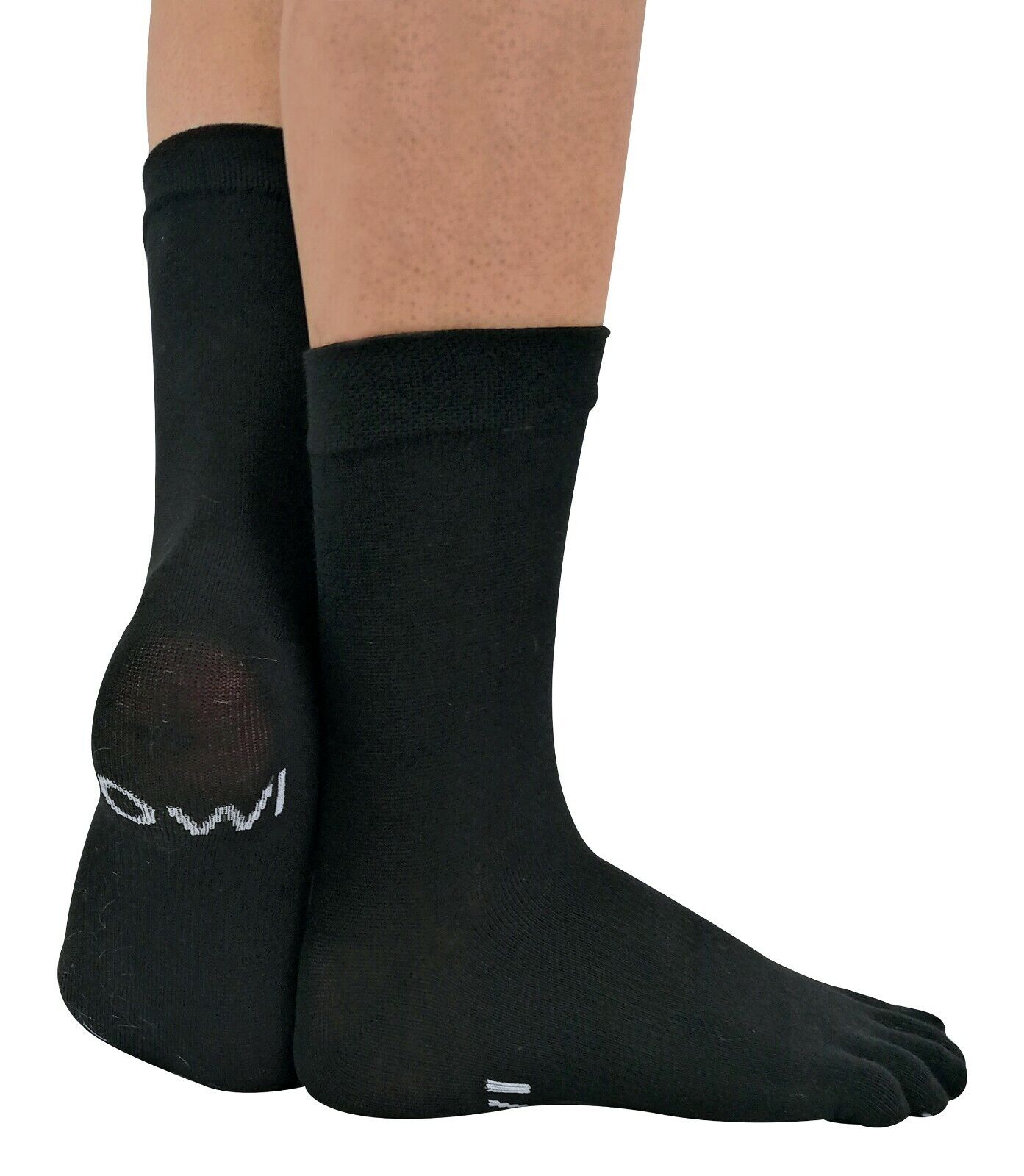 IOMI - Mens & Womens Lightweight Coolmax Cotton Toe Socks for Athletes Foot