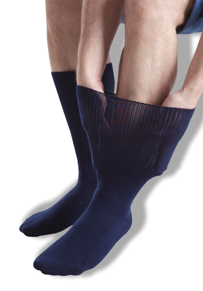 IOMI Footnurse - Uomo Donna Edema Extra Largo Calzini Calze 4 Formati e 5 Colori - Foto 10 di 15