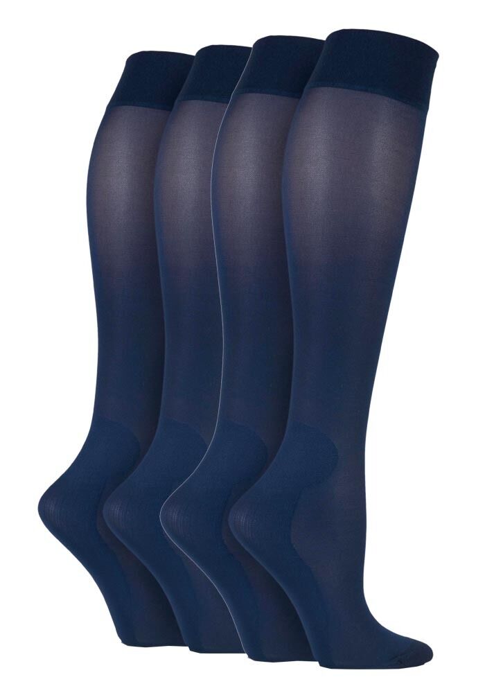 IOMI - 2 Paar Damen Kompressions Knie hochenergetisierende Socken 4-7 UK, 37-40 EUR - Bild 9 von 16