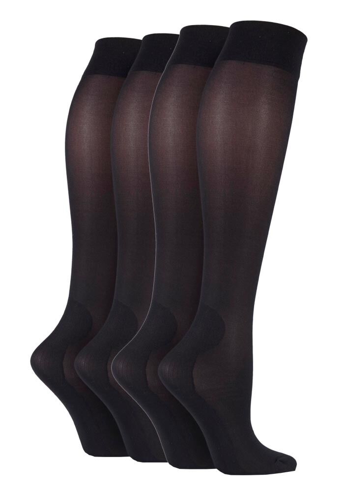 IOMI - 2 Paar Damen Kompressions Knie hochenergetisierende Socken 4-7 UK, 37-40 EUR - Bild 11 von 16