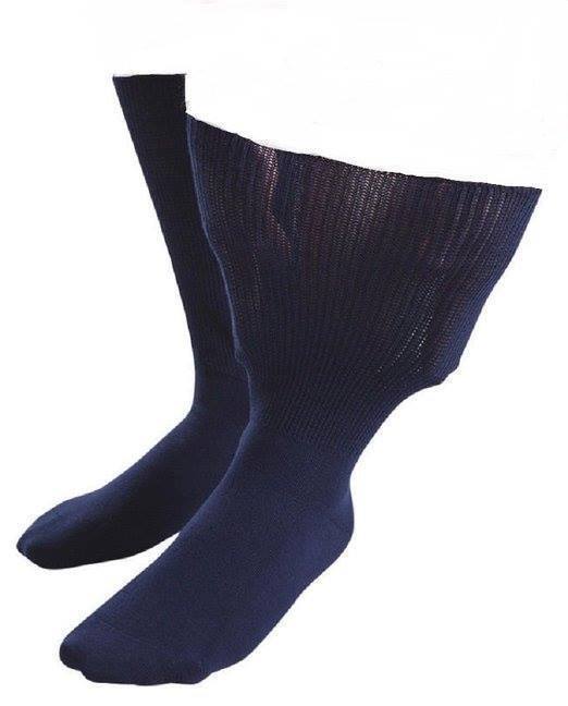 Iomi - Ohne Gummi Medizinischen Ödeme Extra Weite Socken in 4 Größen 5 Farben - Picture 16 of 23
