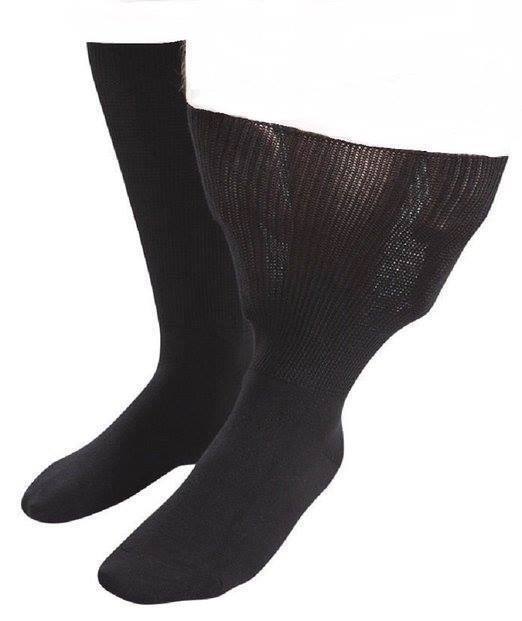 Iomi - Ohne Gummi Medizinischen Ödeme Extra Weite Socken in 4 Größen 5 Farben - Picture 20 of 23