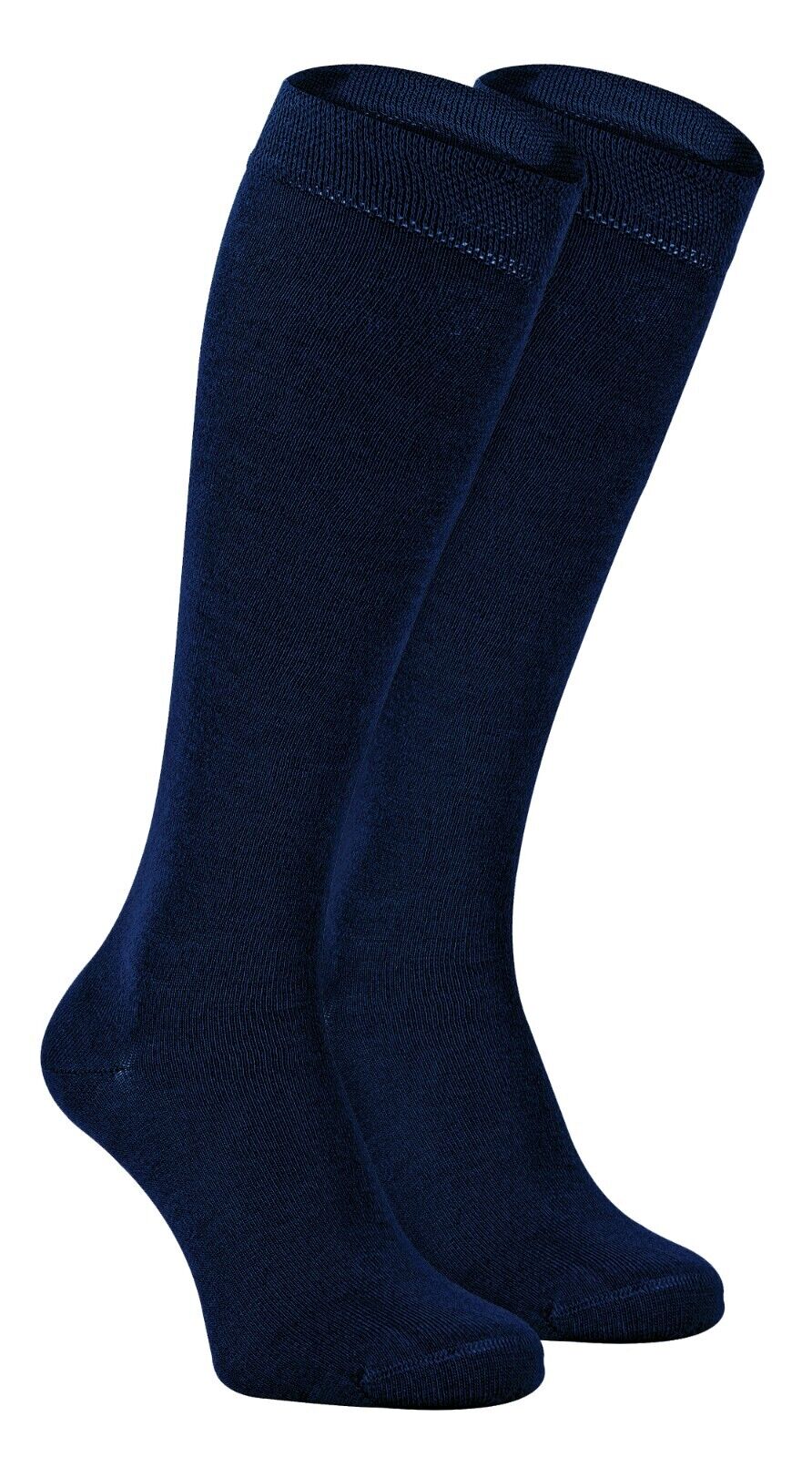 Paquete de 2 pares de calcetines de bambú transpirables súper suaves pierna extra larga - Imagen 10 de 35
