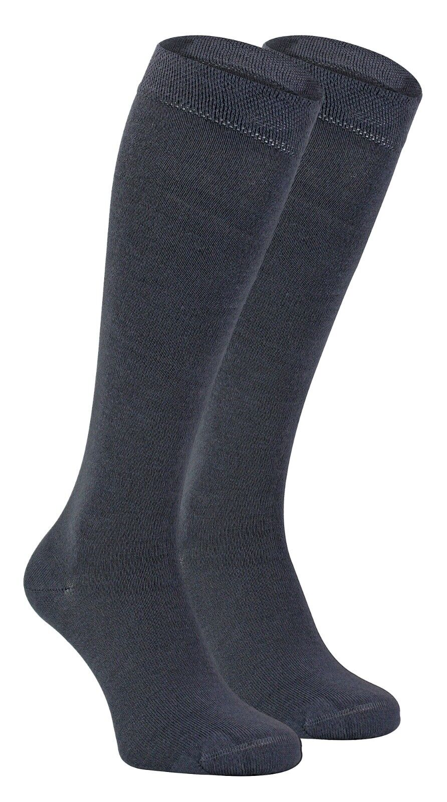 Paquete de 2 pares de calcetines de bambú transpirables súper suaves pierna extra larga - Imagen 16 de 35