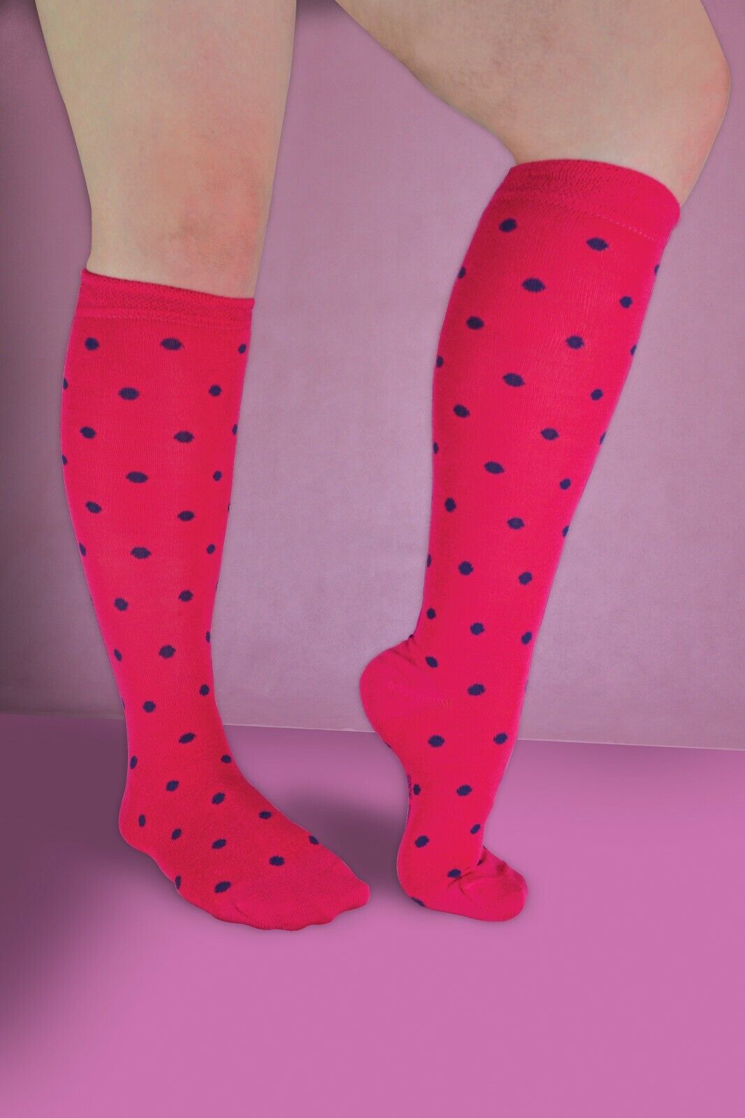 Paquete de 2 pares de calcetines de bambú transpirables súper suaves pierna extra larga - Imagen 28 de 35