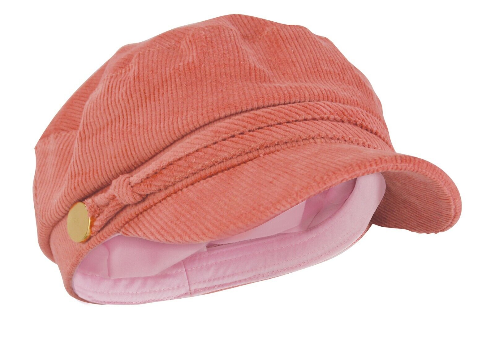 Ladies Cotton Casual Peaked Denim Style Hat Cap with Rope - Picture 12 of 17
