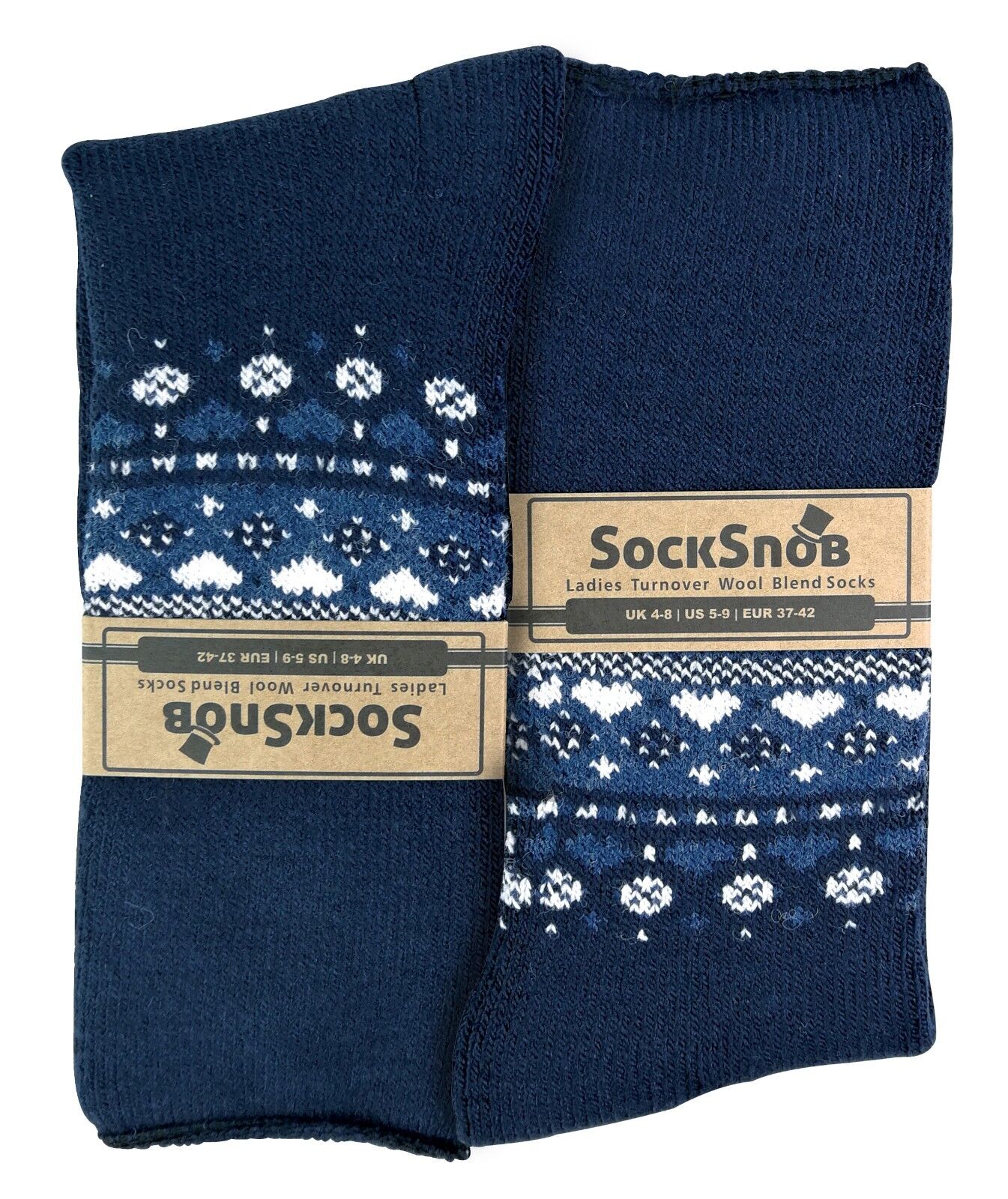 Damen flauschig gemustert Winter warm Thermo Wollmischung Lounge Bett Socken LTOWS - Bild 32 von 54
