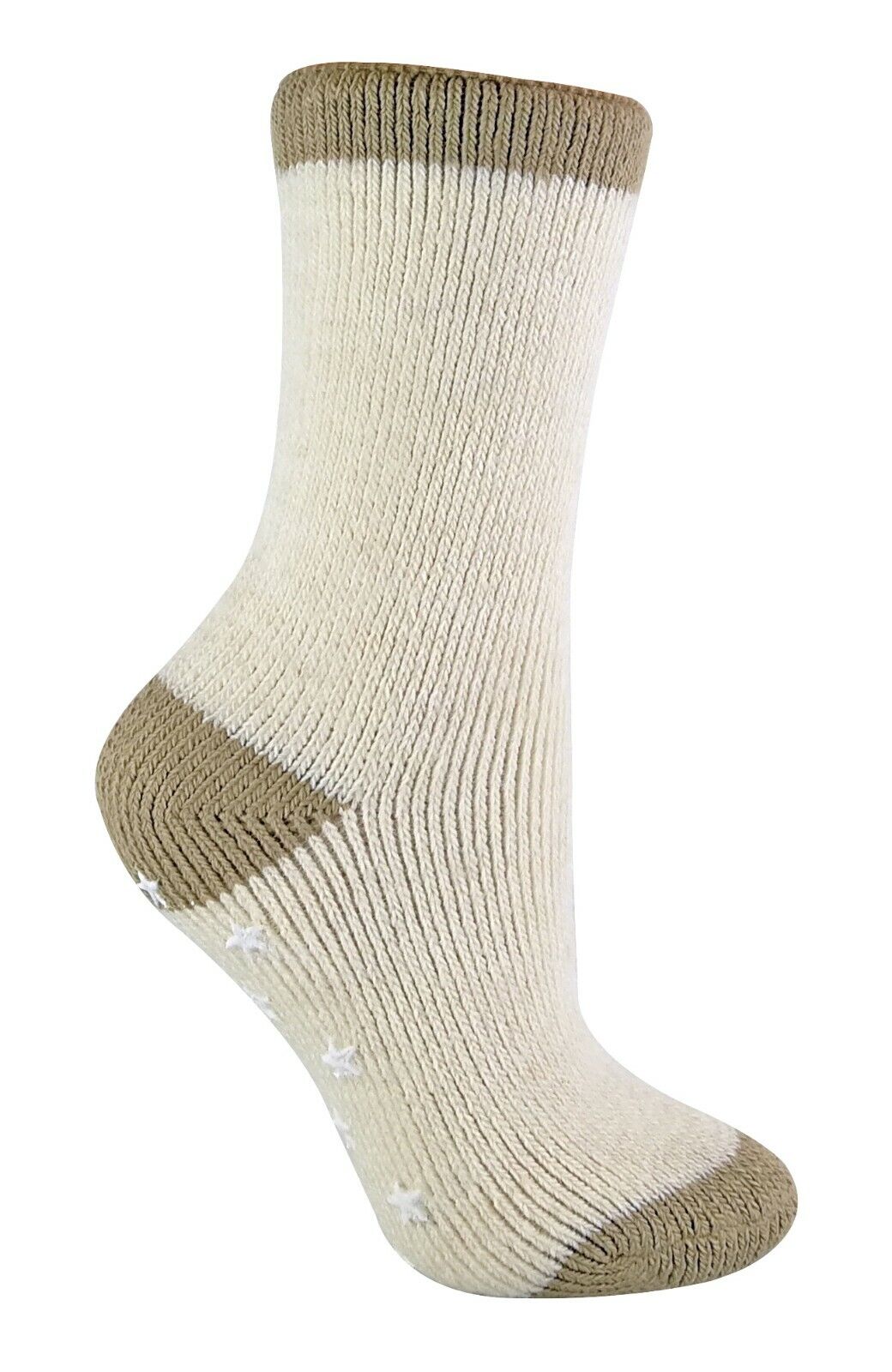 Ladies Thick Non Slip Thermal Slipper Alpaca Wool Bed Socks with Grips LAWS - Picture 8 of 20