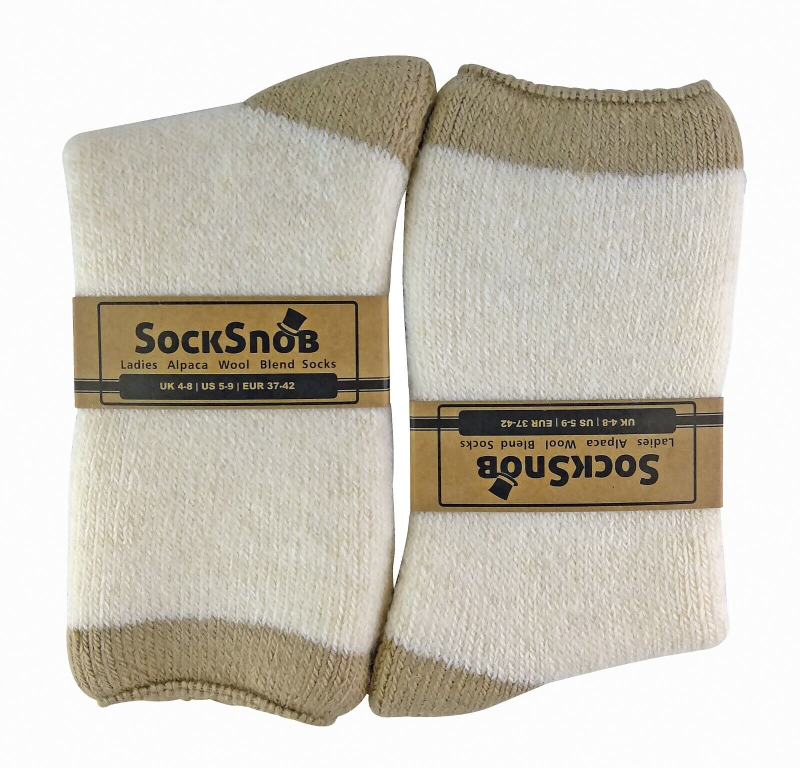 Ladies Thick Non Slip Thermal Slipper Alpaca Wool Bed Socks with Grips LAWS - Picture 9 of 20