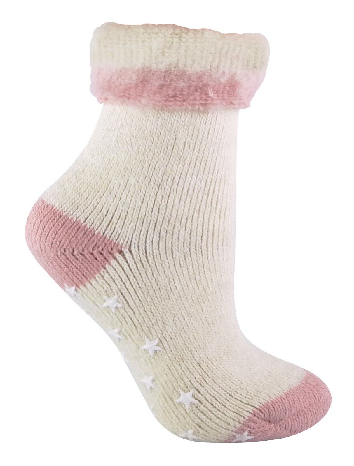 Ladies Thick Non Slip Thermal Slipper Alpaca Wool Bed Socks with Grips LAWS - Picture 11 of 20