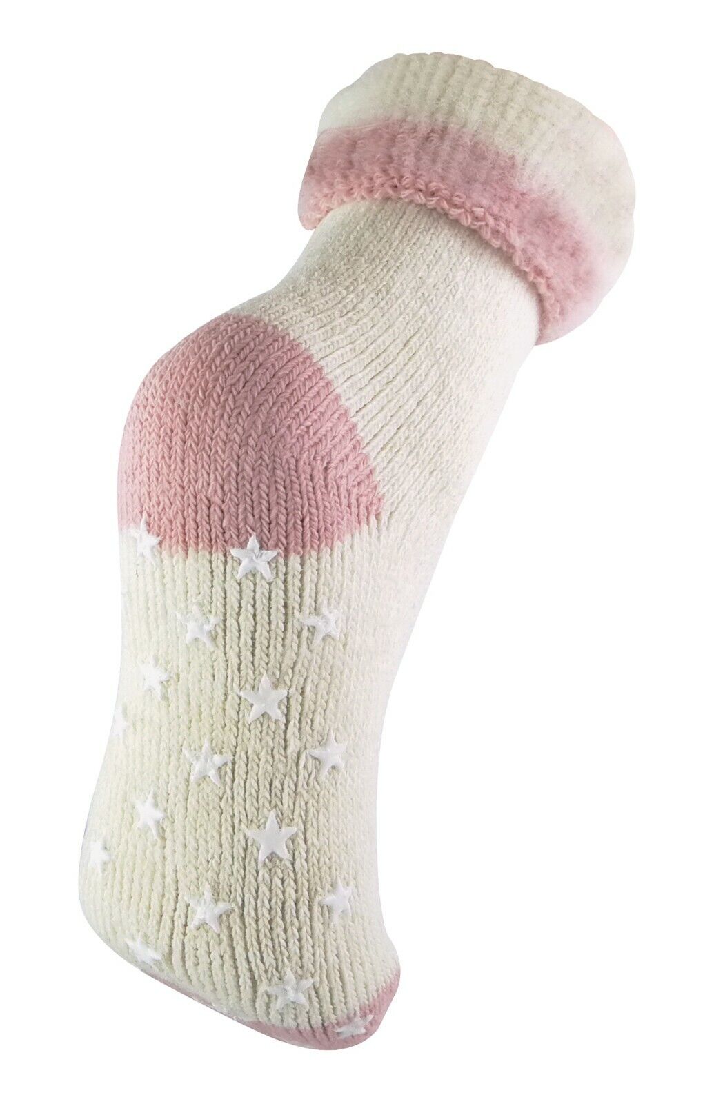 Ladies Thick Non Slip Thermal Slipper Alpaca Wool Bed Socks with Grips LAWS - Picture 12 of 20
