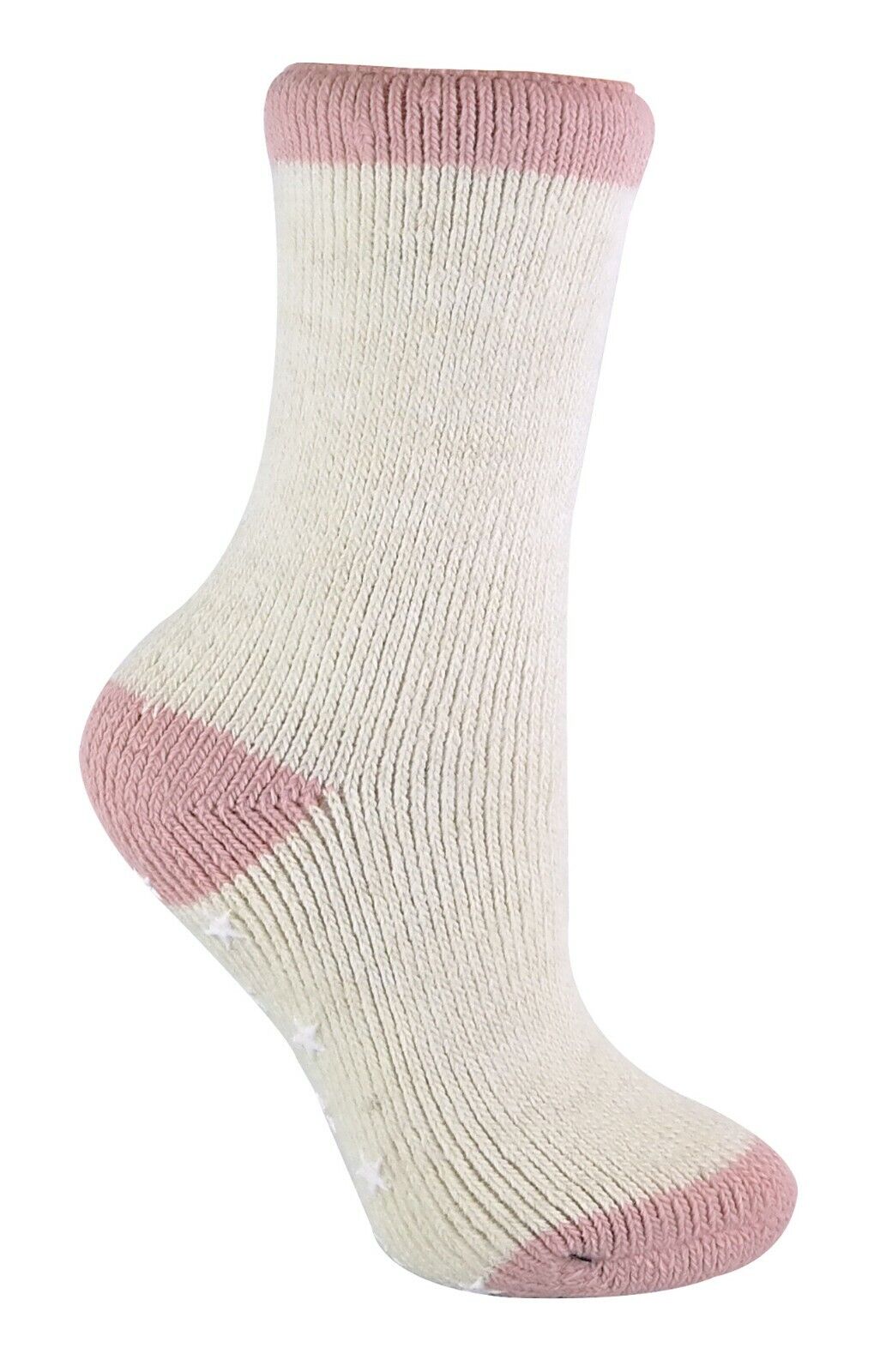 Ladies Thick Non Slip Thermal Slipper Alpaca Wool Bed Socks with Grips LAWS - Picture 13 of 20