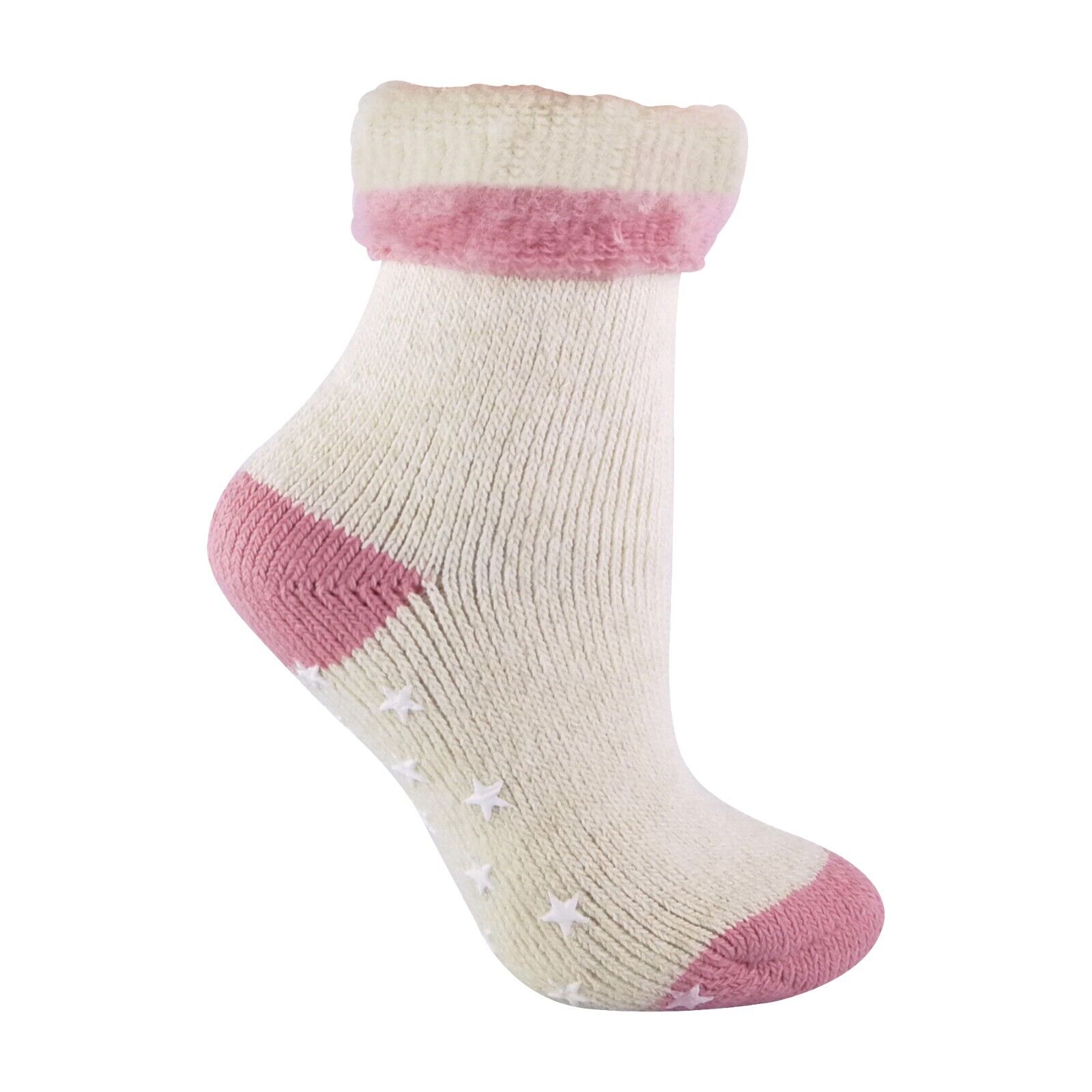 Ladies Thick Non Slip Thermal Slipper Alpaca Wool Bed Socks with Grips LAWS - Picture 16 of 20