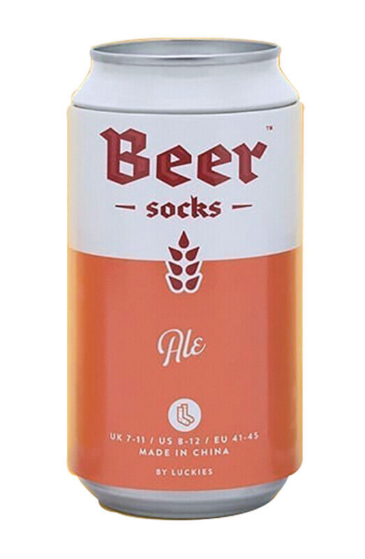 Men's Fun Novelty Funky Cotton Beer Socks In A Can Gift Box | One Size: 6-11 UK - Picture 14 of 30