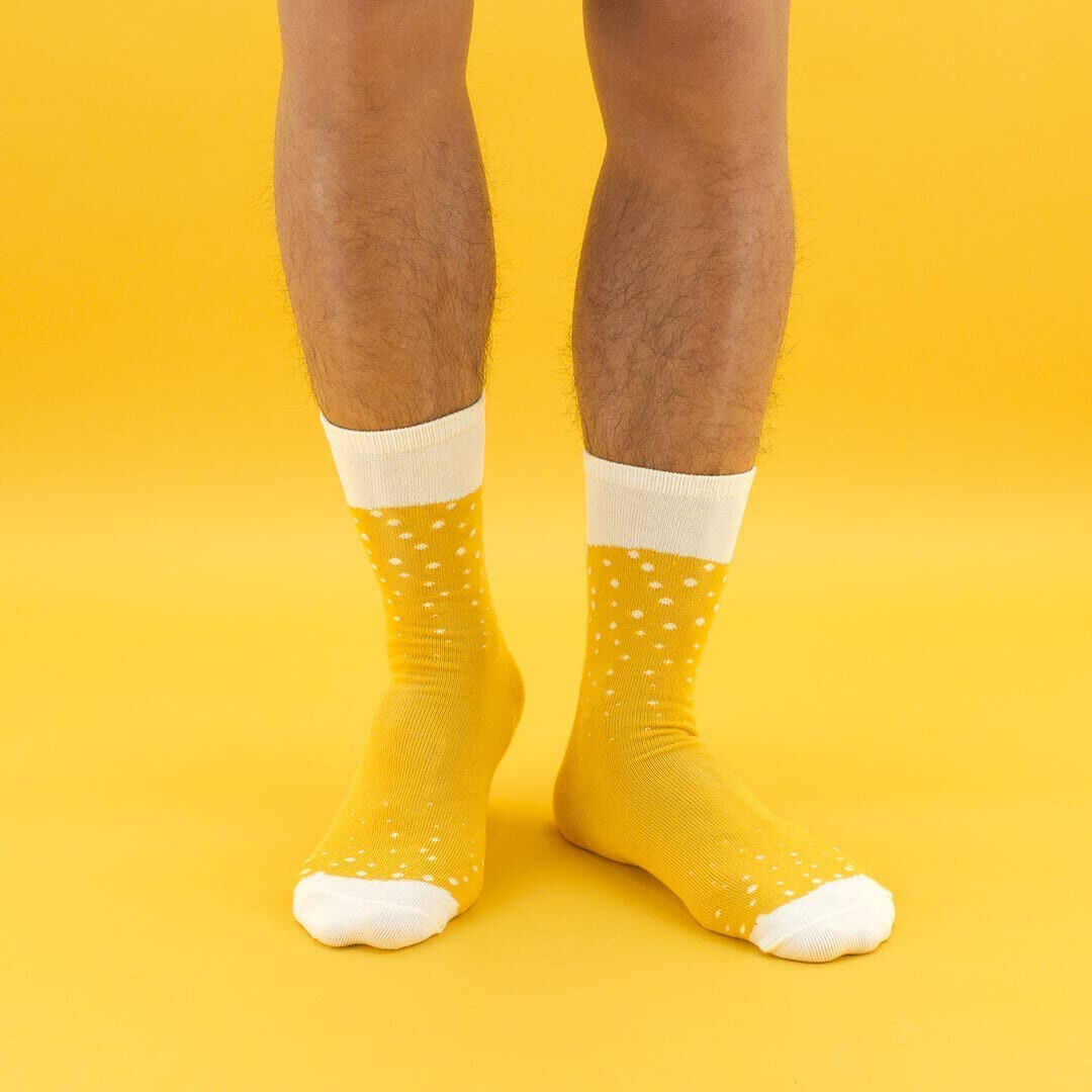 Men's Fun Novelty Funky Cotton Beer Socks In A Can Gift Box | One Size: 6-11 UK - Picture 15 of 30