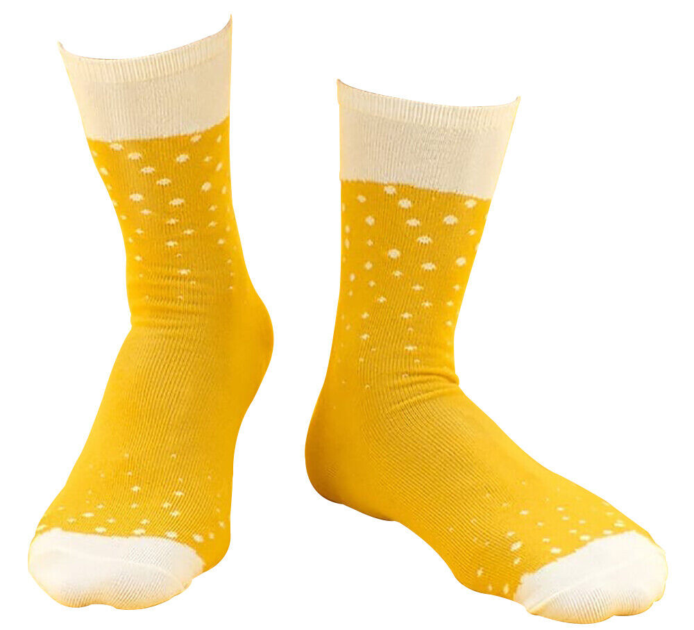Men's Fun Novelty Funky Cotton Beer Socks In A Can Gift Box | One Size: 6-11 UK - Picture 21 of 30