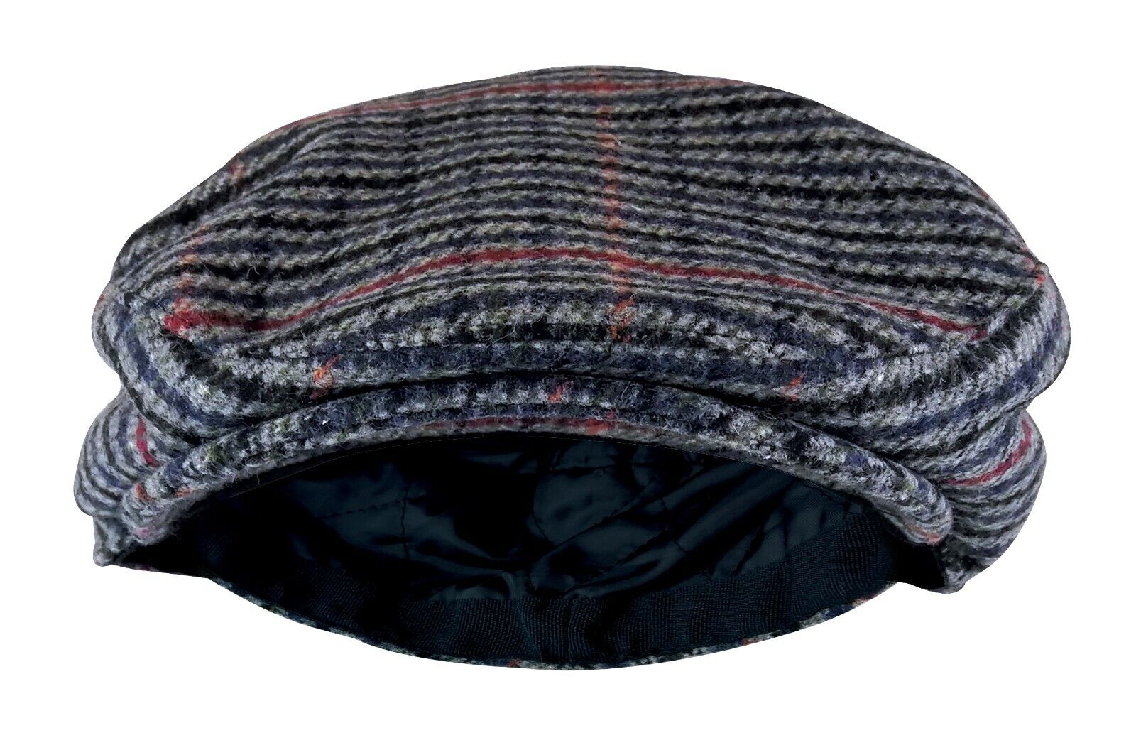 Herren Englisch Vintage Winter Wollmischung Kariert Efeu Zeitungsjunge Bill flache Kappe Mütze - Bild 32 von 37