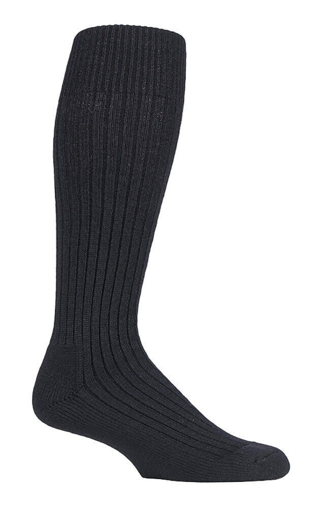 Mens Wool Blend Military Action Army Knee High Boot Socks for Cold Weather - Picture 3 of 8