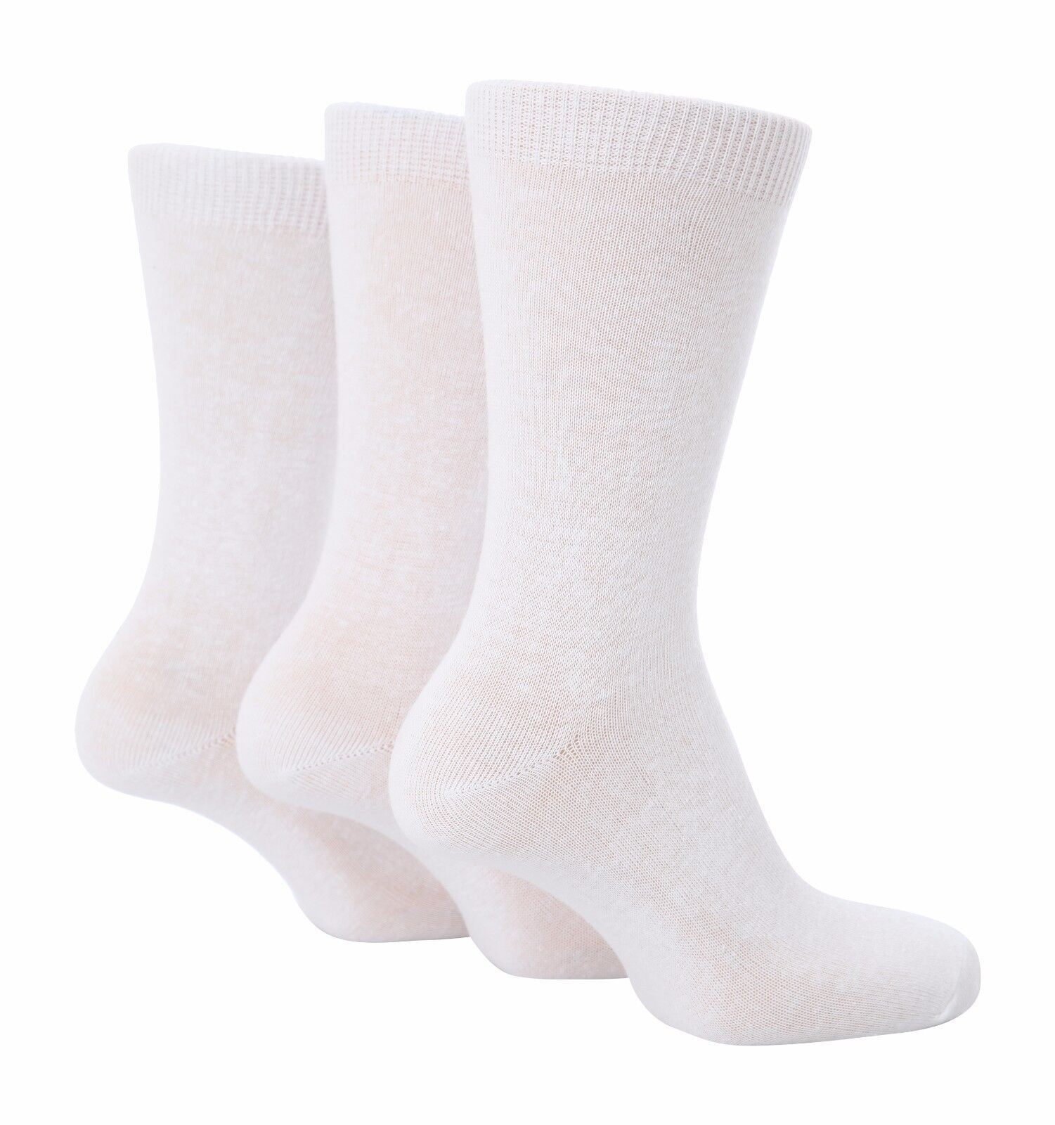 SALE - Boys Girls Back to School Socks, Plain white cotton, Pack of 10 pairs - Picture 10 of 10