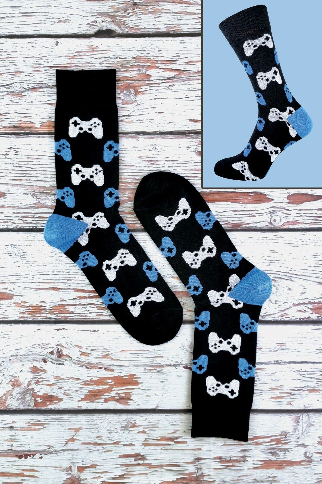 SOCKE SNOB - 3er-Pack lustige Neuheit Vintage Retro Gaming Socken für Herren | 6-11 UK - Bild 26 von 45