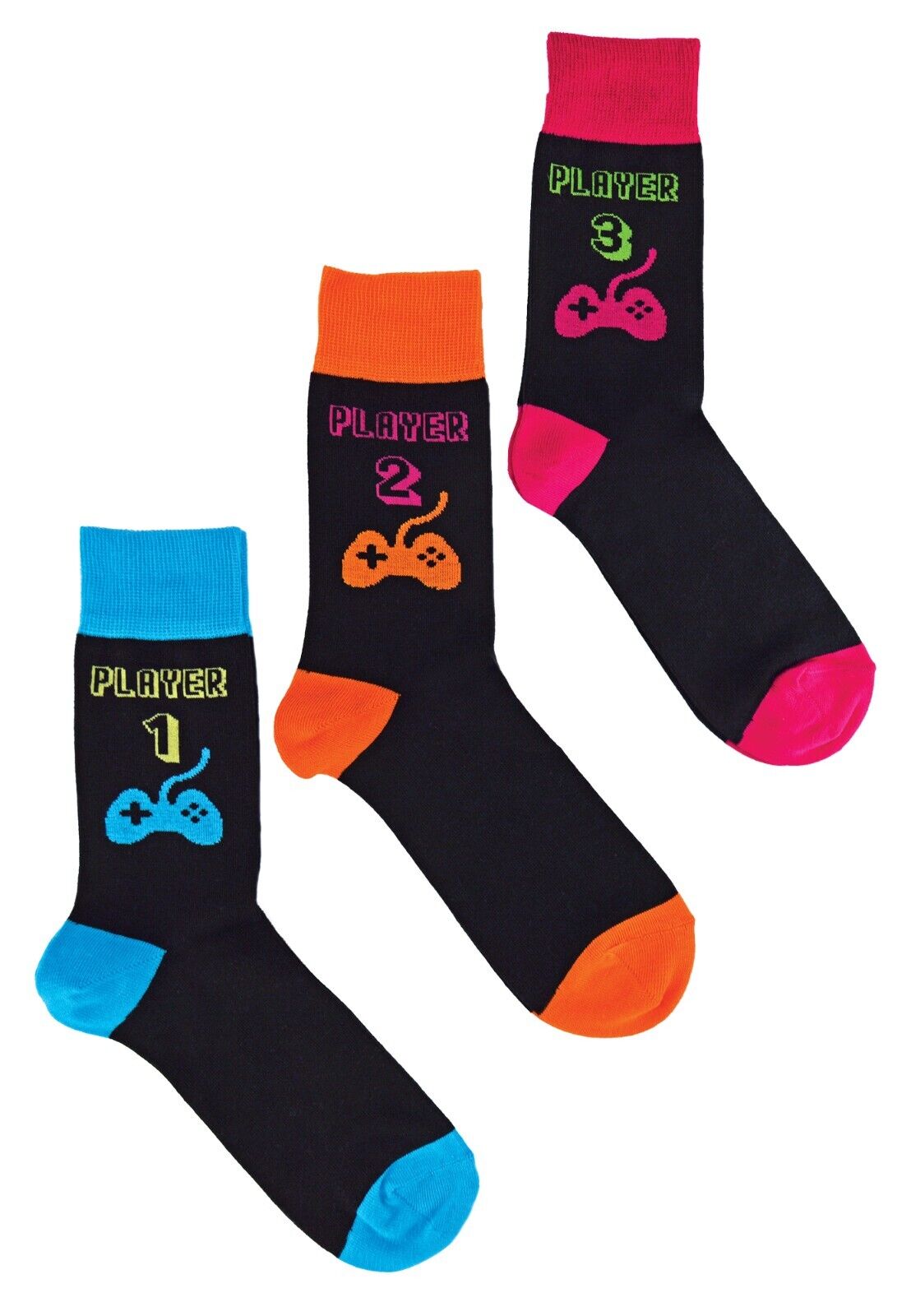 SOCKE SNOB - 3er-Pack lustige Neuheit Vintage Retro Gaming Socken für Herren | 6-11 UK - Bild 35 von 45