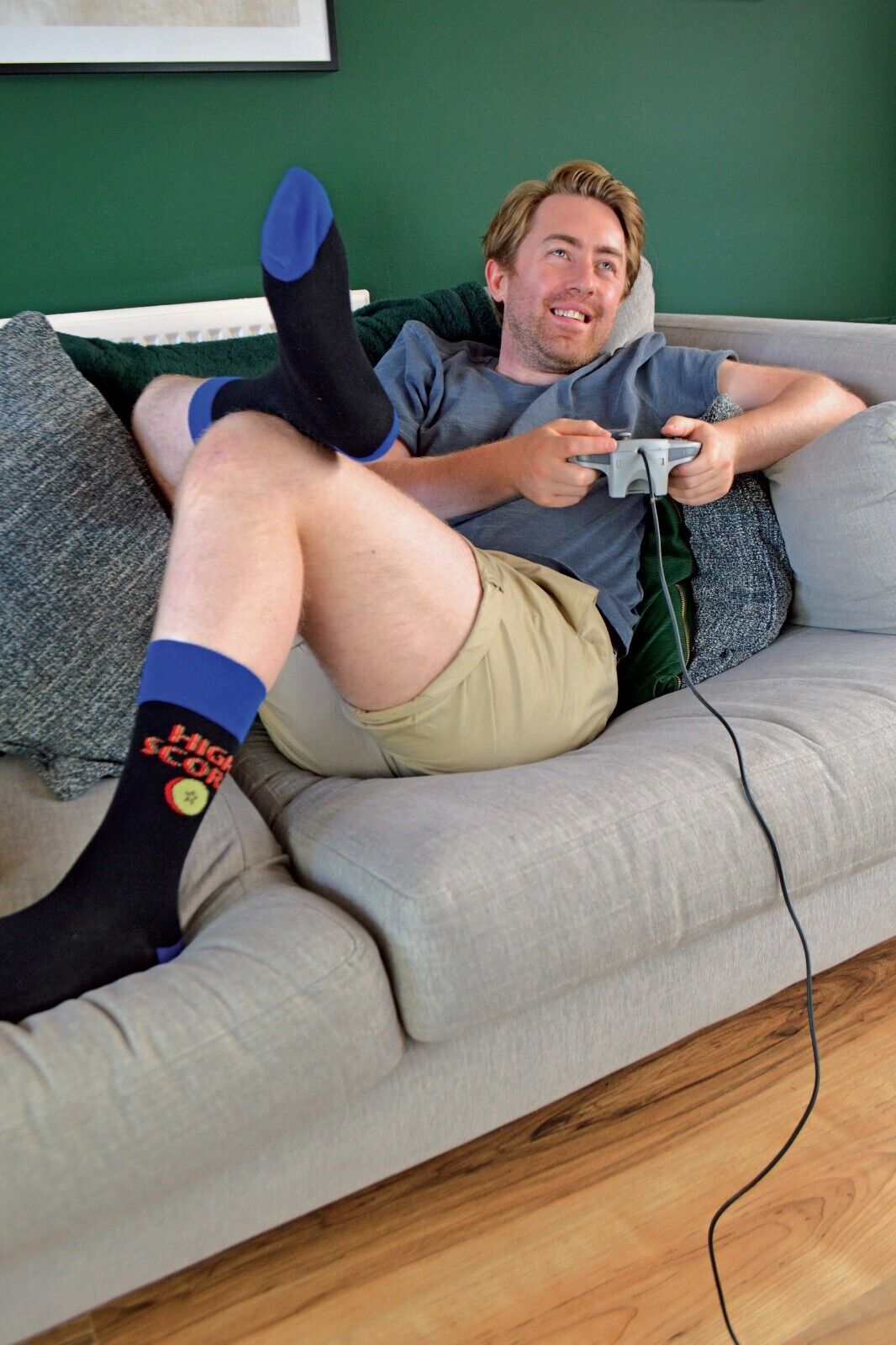 SOCKE SNOB - 3er-Pack lustige Neuheit Vintage Retro Gaming Socken für Herren | 6-11 UK - Bild 42 von 45
