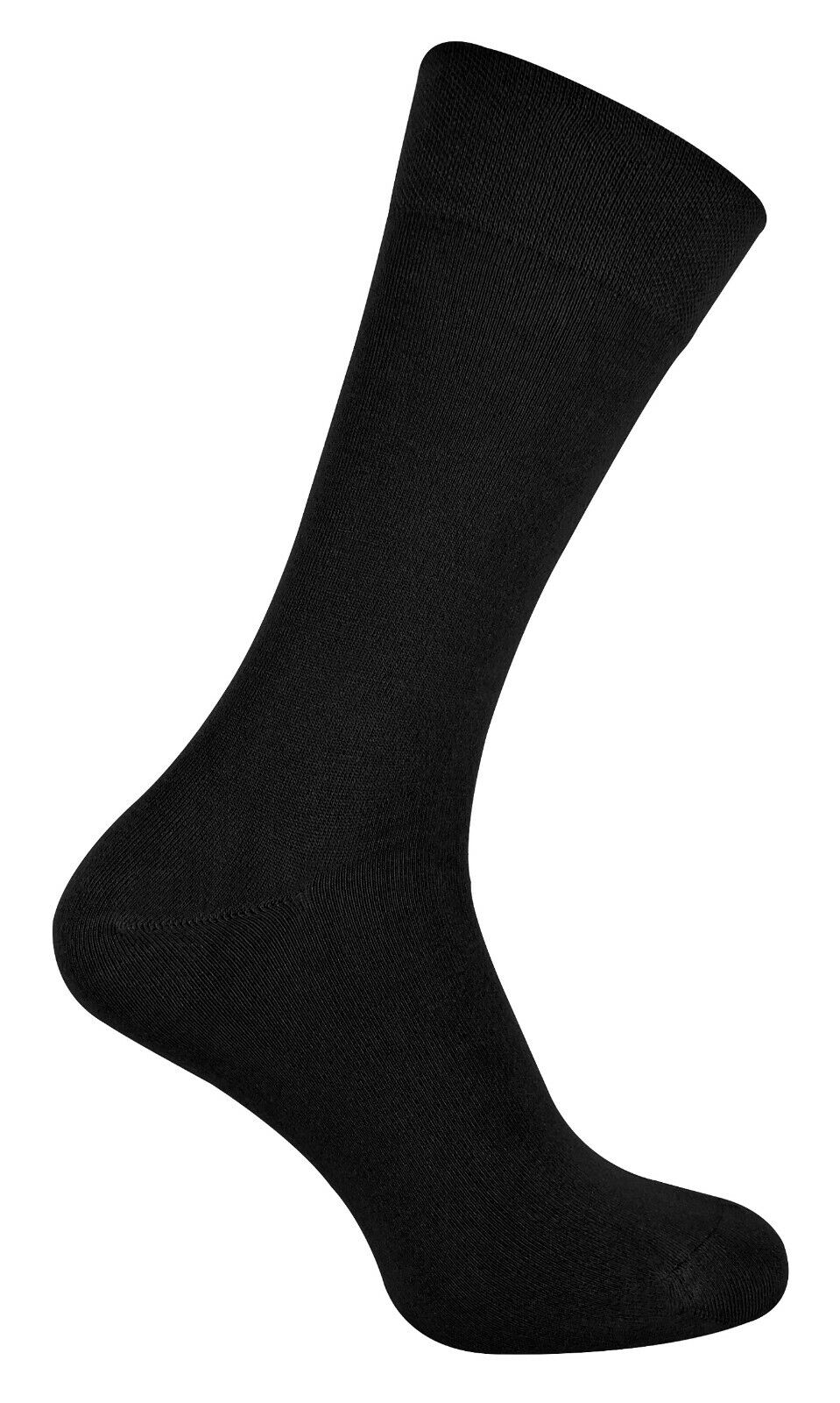 CALCETÍN SNOB - 4 Pares Unisex Bambú Finamente Tejido Delgado Súper Suave Traje de Vestir Calcetines - Imagen 6 de 44