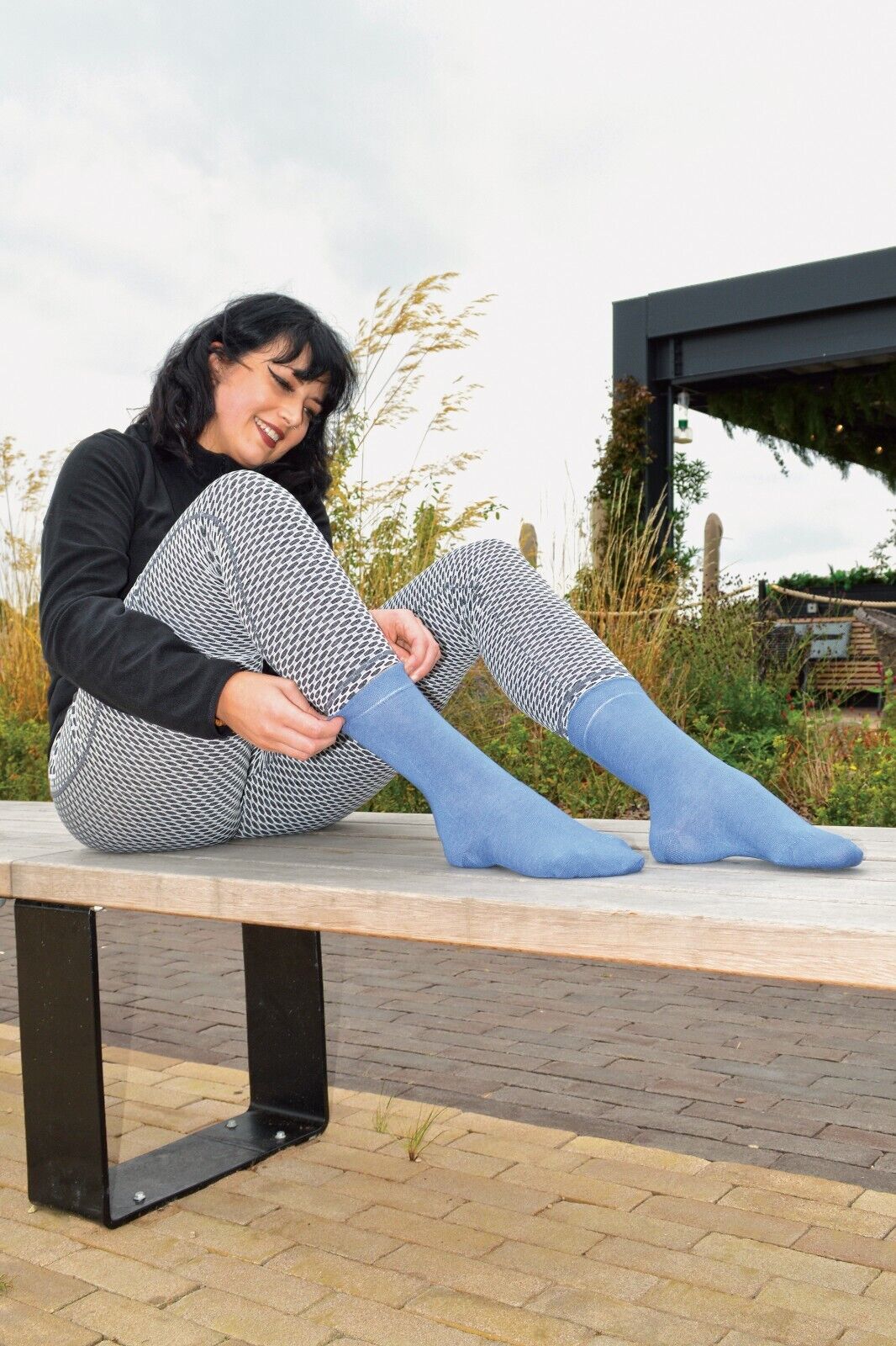 CALCETÍN SNOB - 4 Pares Unisex Bambú Finamente Tejido Delgado Súper Suave Traje de Vestir Calcetines - Imagen 15 de 44