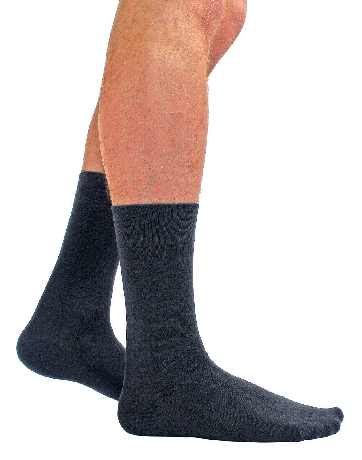 CALCETÍN SNOB - 4 Pares Unisex Bambú Finamente Tejido Delgado Súper Suave Traje de Vestir Calcetines - Imagen 19 de 44